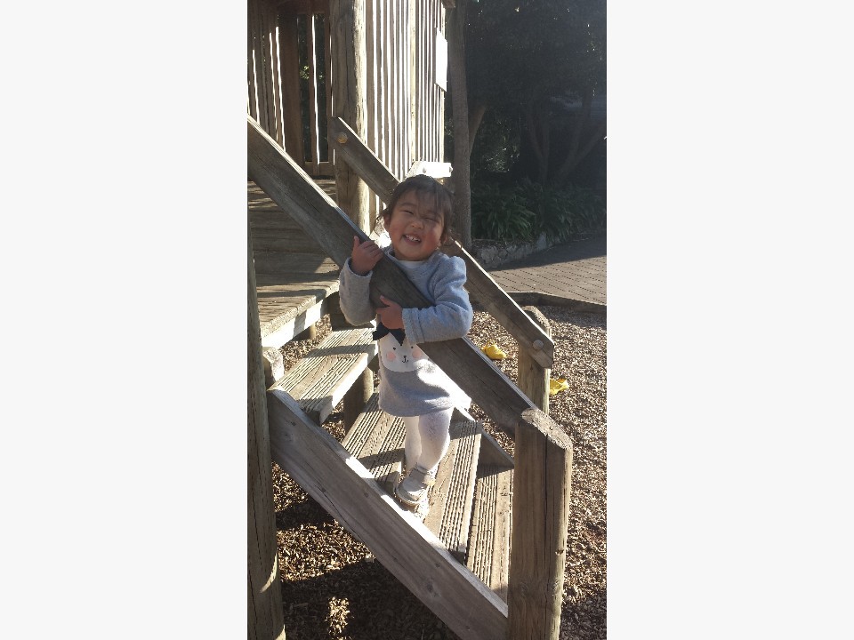 Maya have fun in the zoo 14 九月 2015