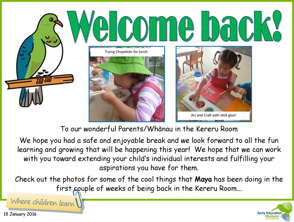 Bring on 2016, and all the play and learning! 15 一月 2016